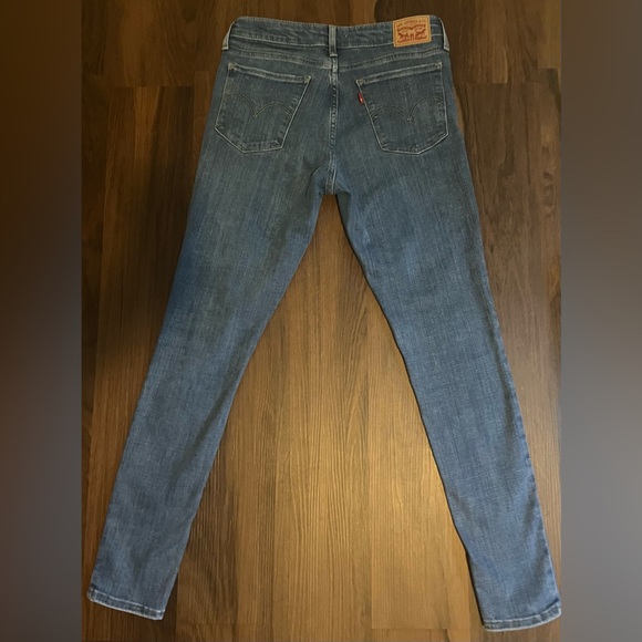 Levi’s 711 Destructed Skinny Jeans Sz 29 - Picture 2 of 4